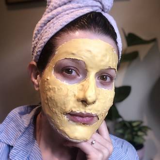 Peel-off face mask - Enjoy gold